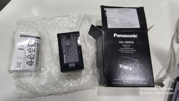 VW-VBR59 Panasonic Li-ion Battery