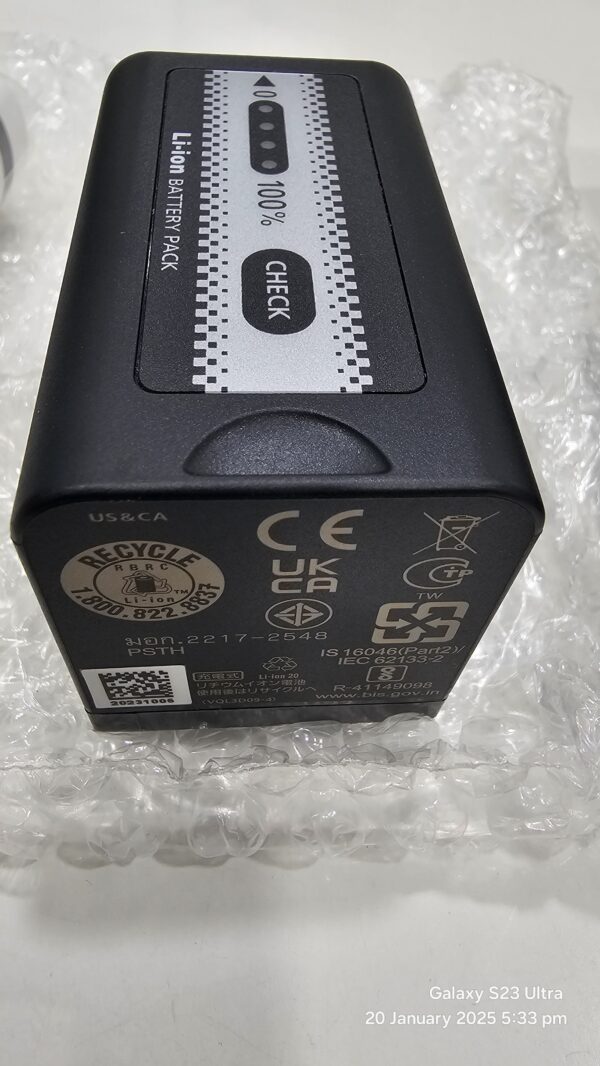 VW-VBR59 Panasonic Li-ion Battery - Image 3