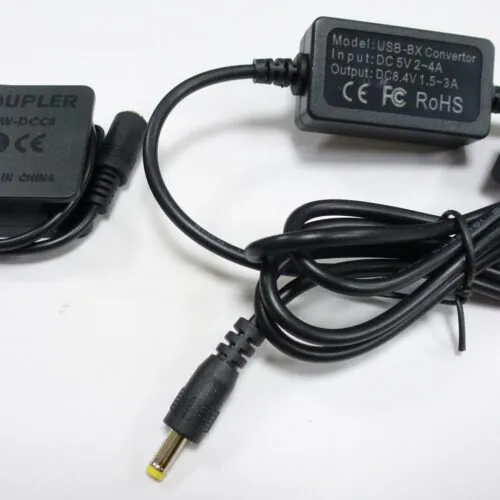 DC COUPLER DUMMY BATTERY BLC12 FZ2500