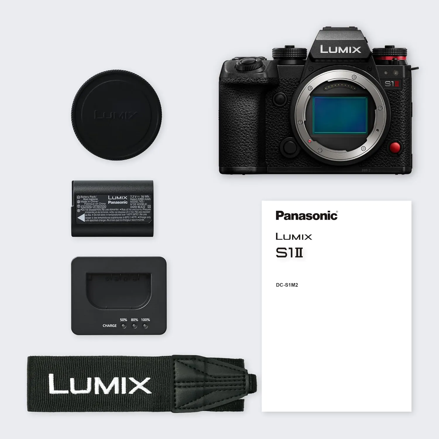 Panasonic LUMIX S1II Mirrorless Camera Body | 6K Full-Frame Hybrid Excellence - Image 2